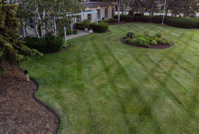 Refined image lawn and landscape, softscapes, snow & ice, lawn cutting & maintenance, residential & commercial lawn care, dunnville, ON